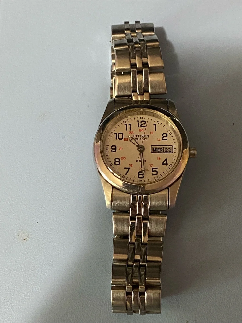 Vintage Citizen Women’s 501011  Quartz Silver Bracelet Watch